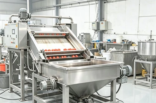 Tomato Washing & Sorting Machine Tomato Washing & Sorting Machine